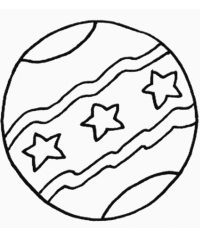 Malvorlage Ball kostenlos 1