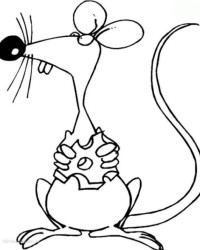 Malvorlage Maus kostenlos 3