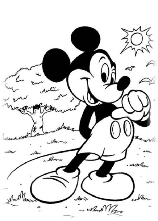 Bild von Malvorlage-Micky-Maus-kostenlos-2