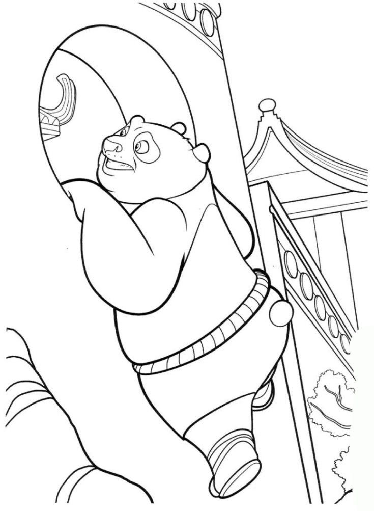 Panda Ausmalbilder Kostenlos