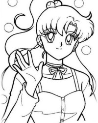 Malvorlage Sailor Moon kostenlos 2