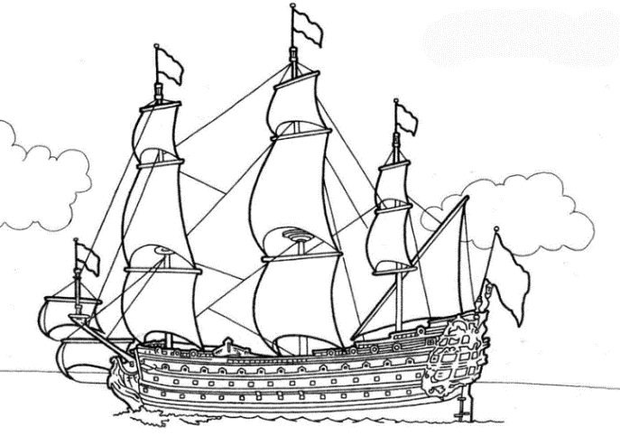malvorlage piratenschiff piratenschiff zum ausmalen