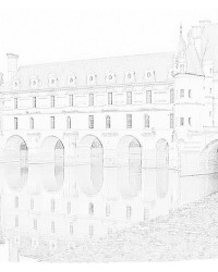 Malvorlage Schloss kostenlos 3