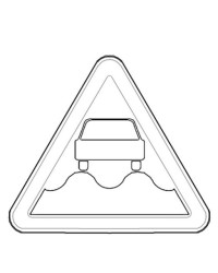 Malvorlage Verkehrszeichen kostenlos 2