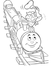 Malvorlage eisenbahn kostenlos 1